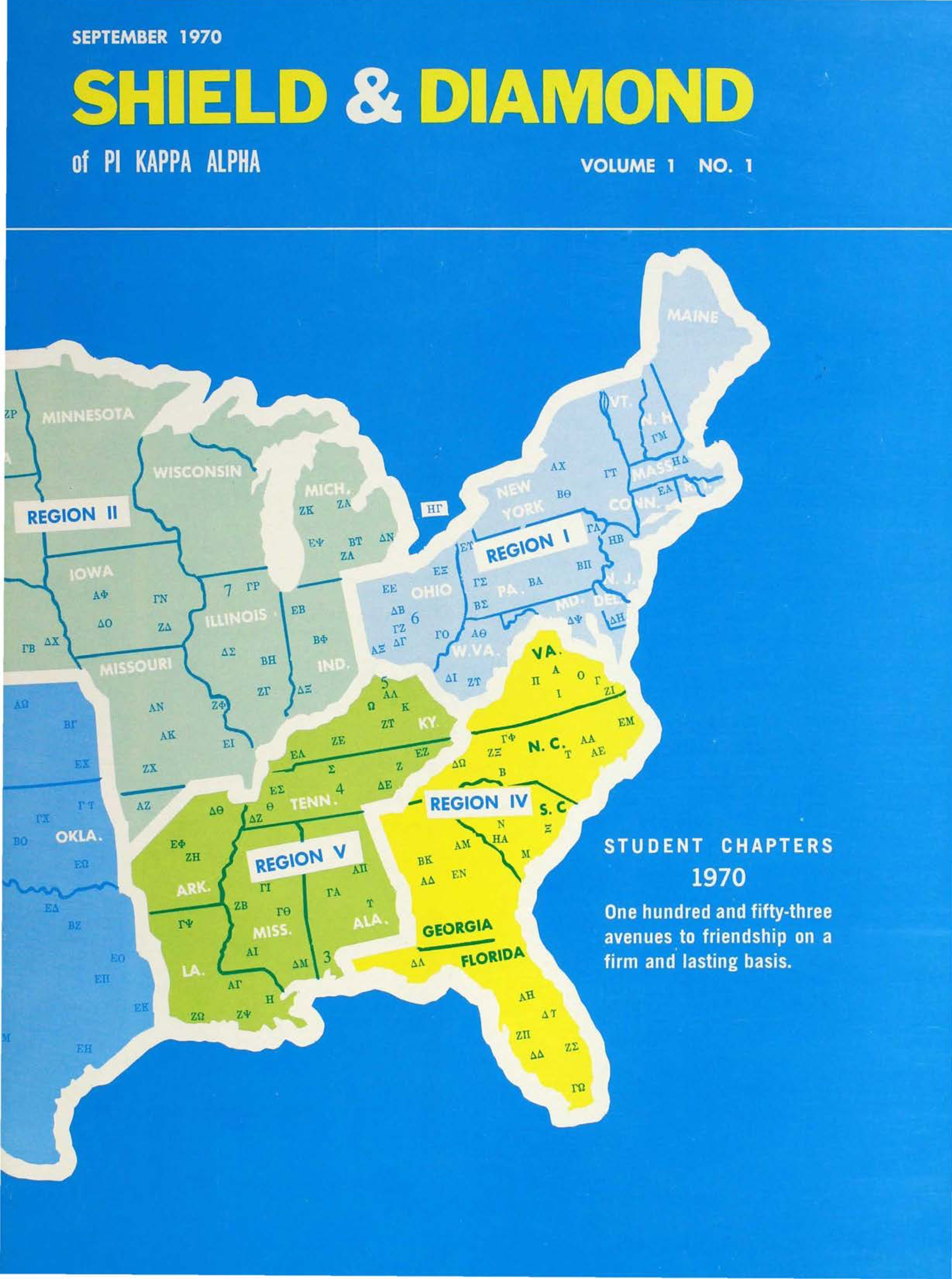 Shield and Diamond, Vol. 81, No. 1, September 1970